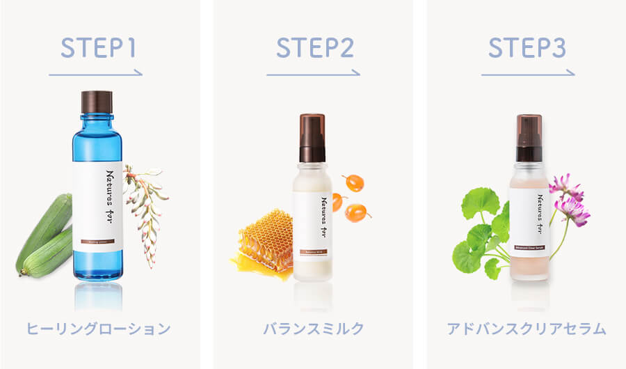 効果的なスキンケアSTEP